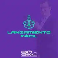 Portada del curso “Lanzamiento Fácil” de Oscar Feito con el título destacado y fondo digital